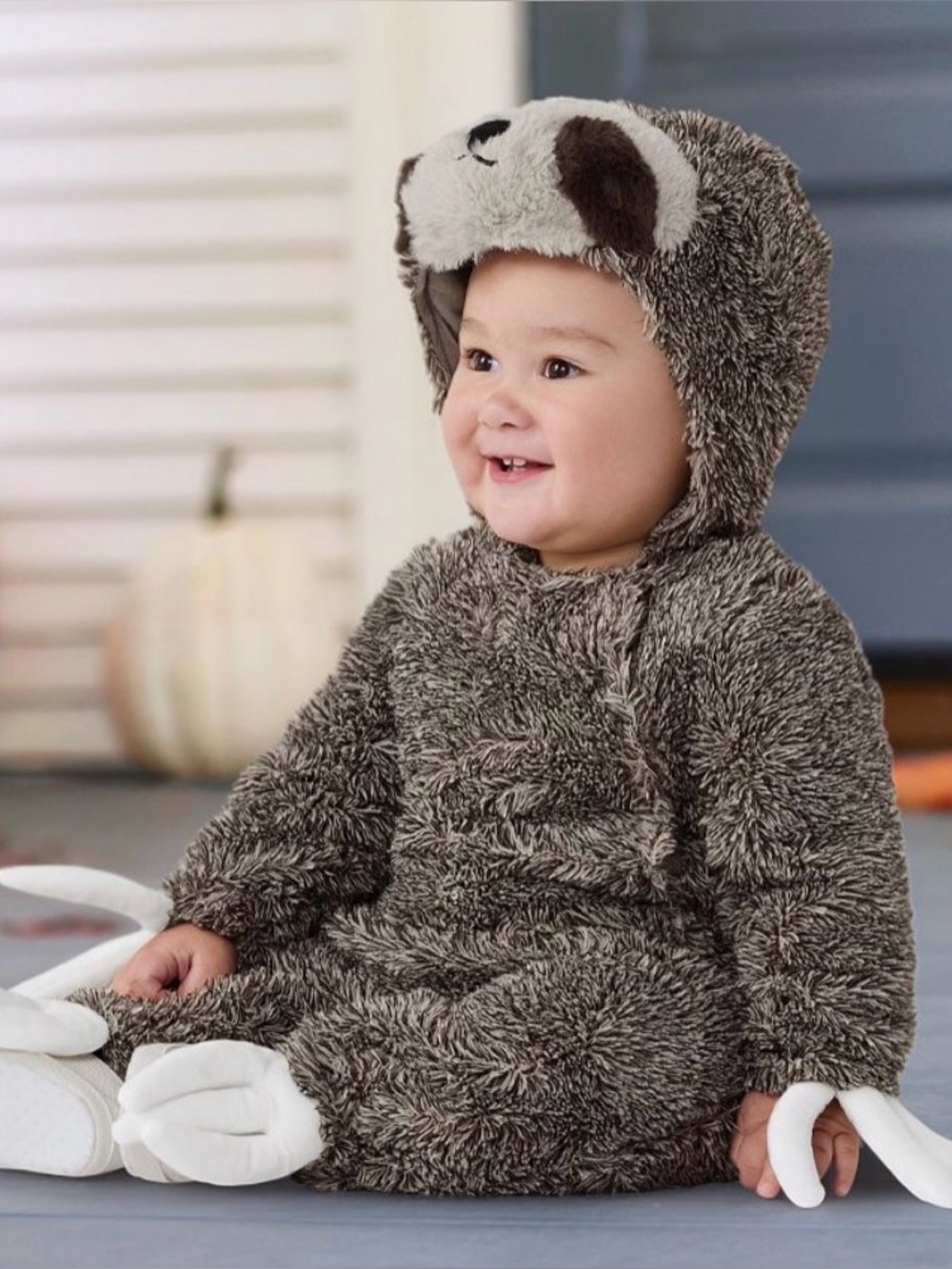 Pottery Barn Baby Sloth Costume 0-6mo